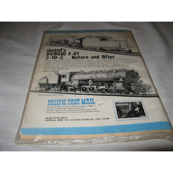 Railroad Model Craftsman Magazine April 1980 NEW IN ORIGINAL PACKAGE NOS - Picture 3 of 3